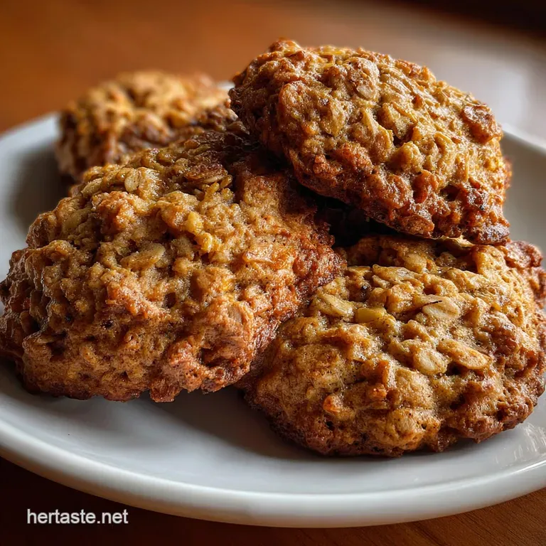 Banana Oatmeal Cookies: Chewy Just Like Grandma Made presentation