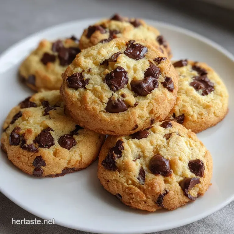 Eggless Cookies: Chewy Chocolate Chip Biscuits presentation