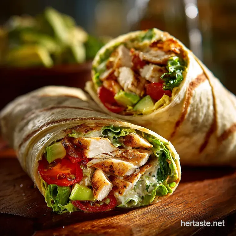 Chicken Cobb Salad Wraps The Ultimate Portable Lunch Perfection