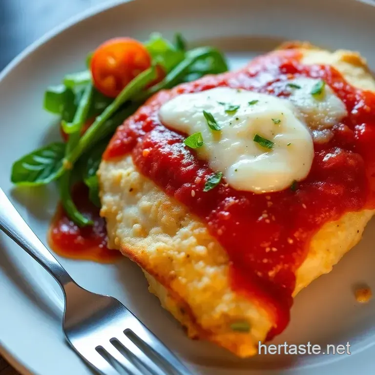 Chicken Parmigiana: the Weeknight Winner presentation