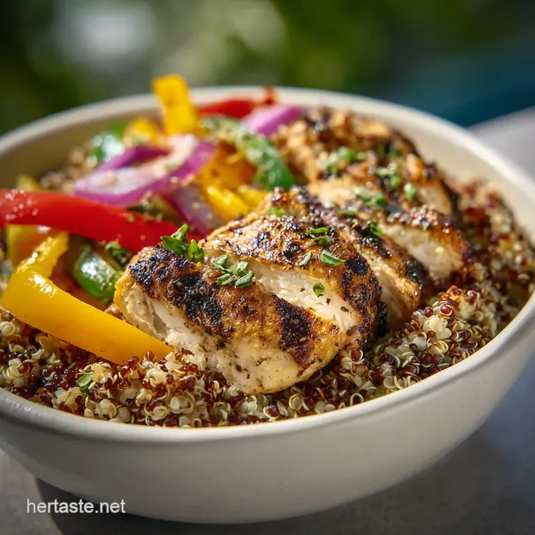 Protein Bowl Recipe with Grilled Chicken