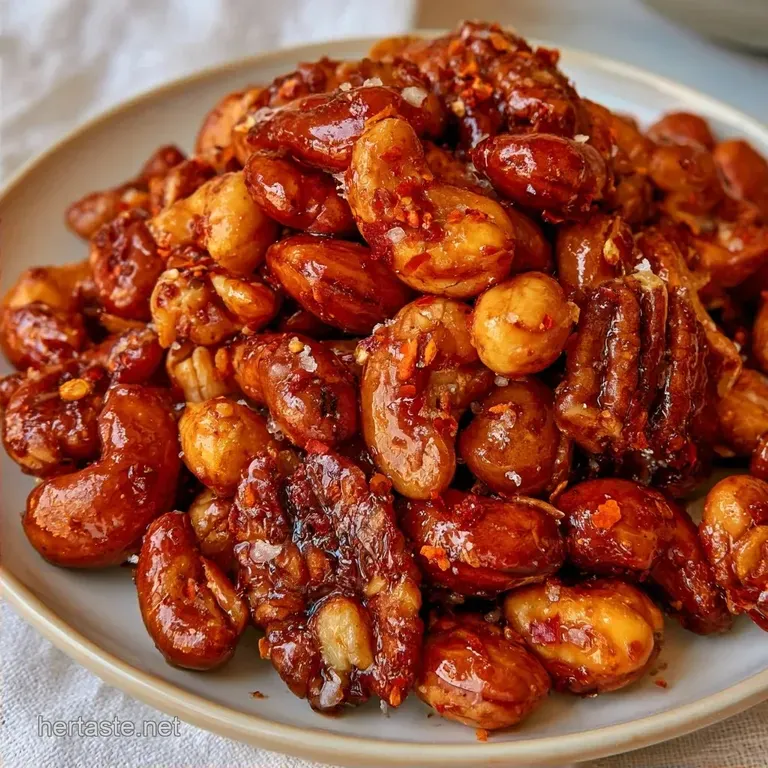 Crunchy Chile Sumac Pomegranate Nuts