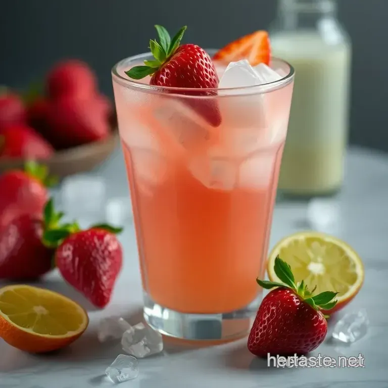 Chill Out with the Classic Miami Vice Cocktail presentation