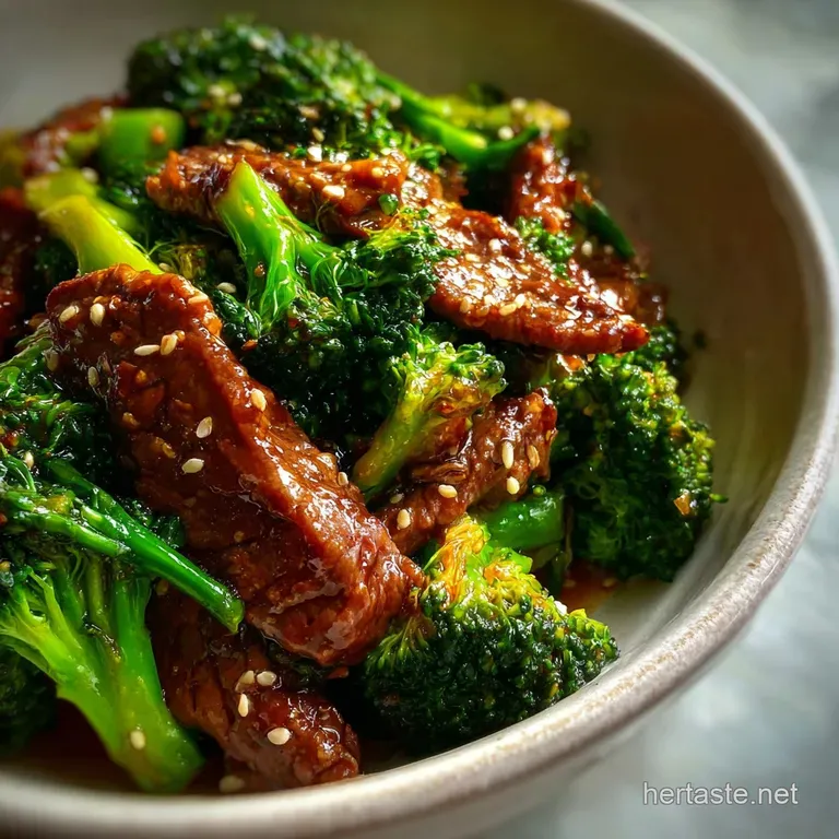 Chinese Beef and Broccoli Stir Fry