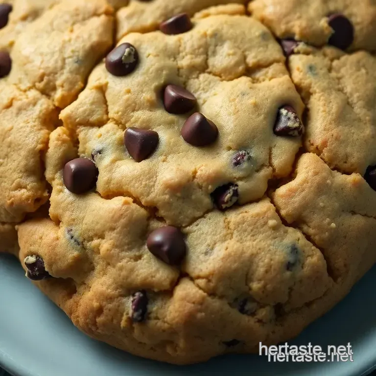 Chocolate Chip Pudding Cookies presentation