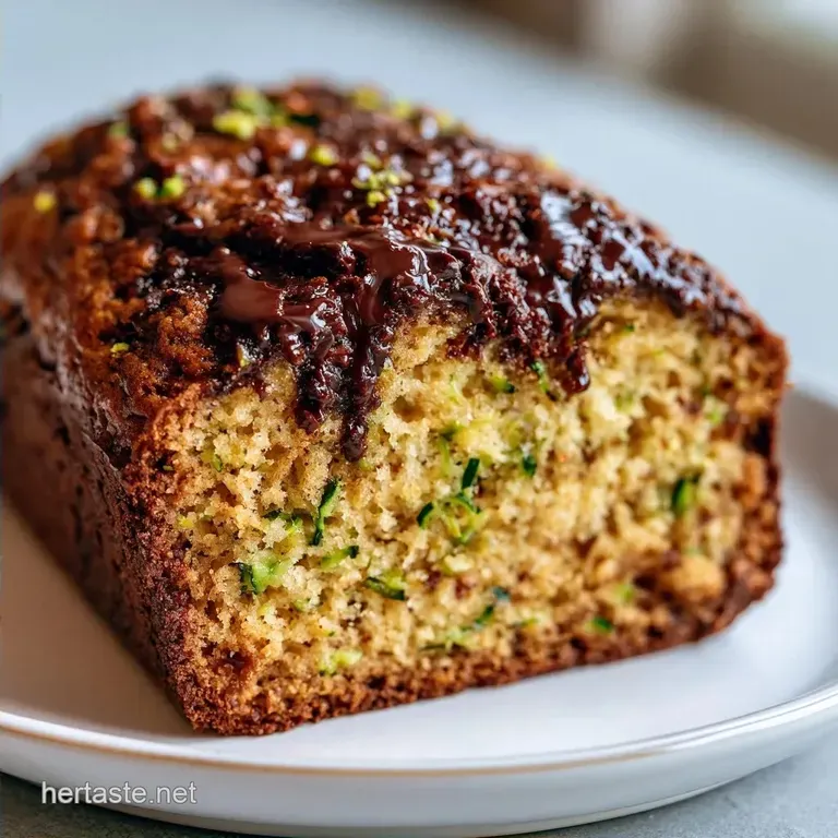 Chocolate Chip Zucchini Banana Bread: Mahogany Crust