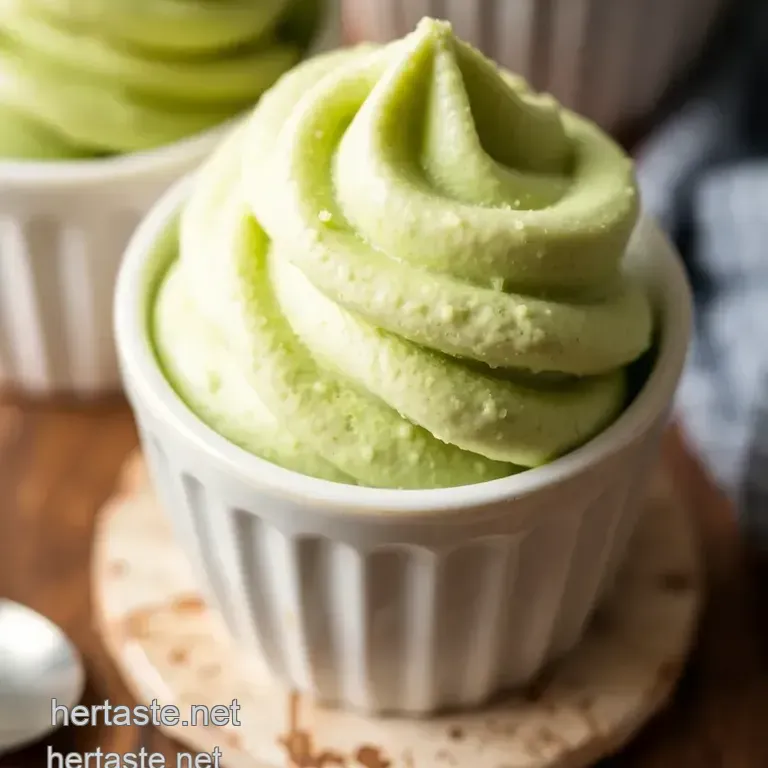 Churned Matcha Soft Ice Cream Delight presentation