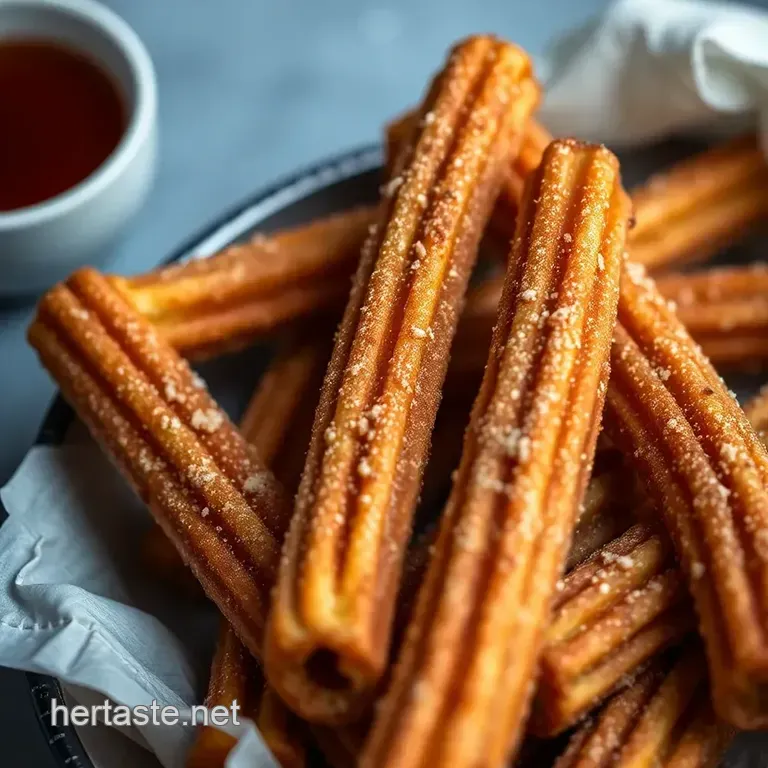 Churros: Crispy Cinnamon Sugar Heaven presentation