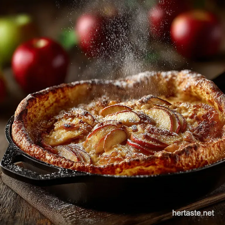 The Great CinnamonApple Puff A Showstopping Dutch Baby presentation