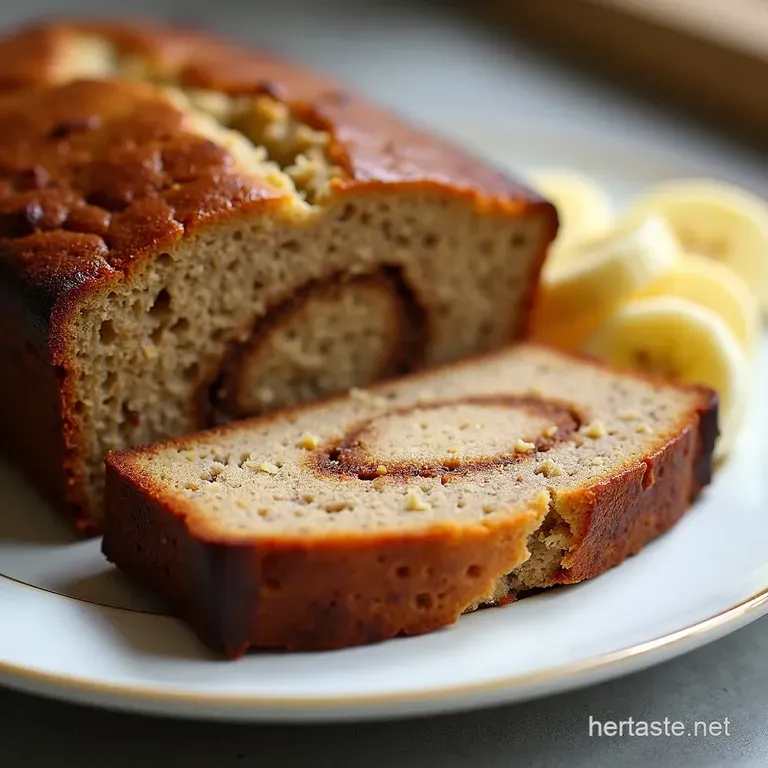 My GoTo Cinnamon Swirl Banana Bread Easy Moist