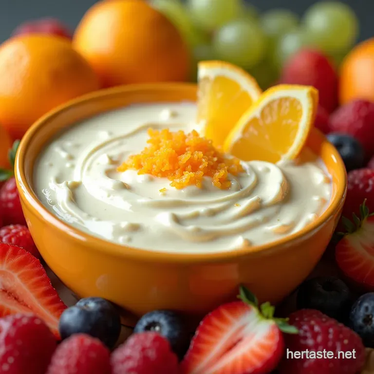 Sunshine Citrus Dream Fruit Dip The Ultimate Creamy Companion