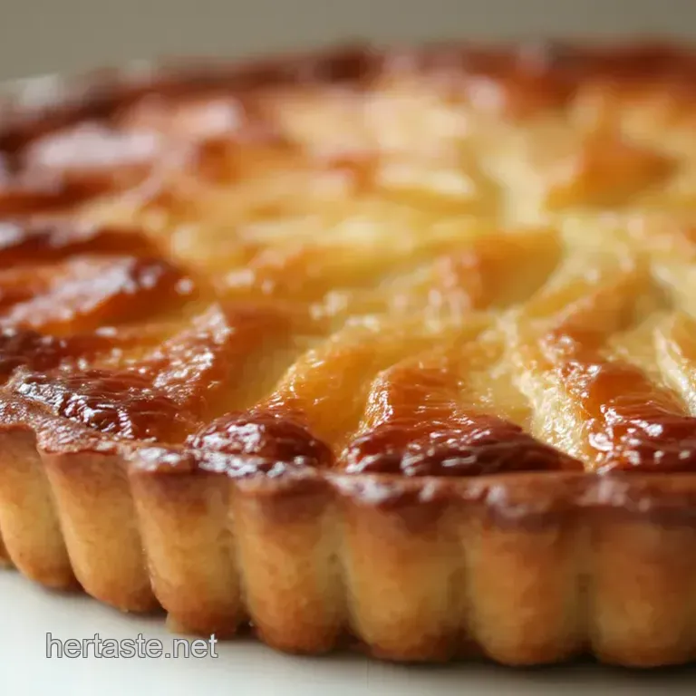 Classic Almond Frangipane Tart with Seasonal Fruit