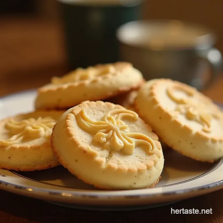 The Ultimate Buttery Bliss Classic Shortbread Cookies presentation