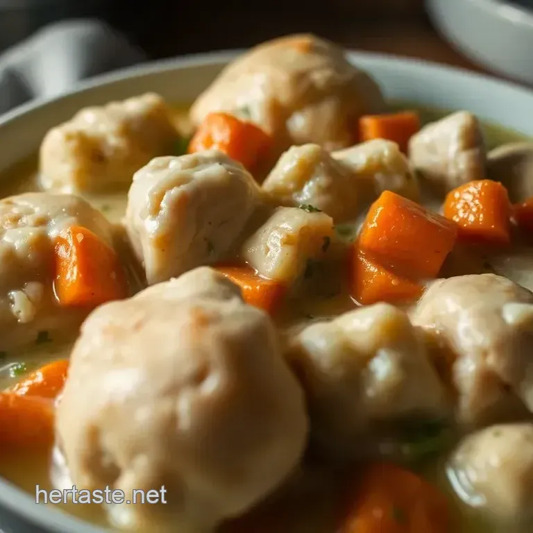 Classic Comfort Chicken and Dumplings: Hearty and Delicious Recipe