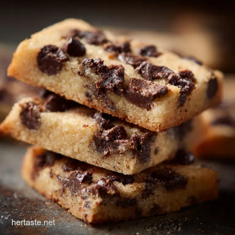 Chocolate Chip Shortbread: the Best 4-Ingredient Buttery Holiday Cookie presentation