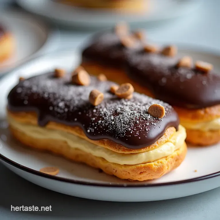 Classic French Chocolate &Eacute;clairs