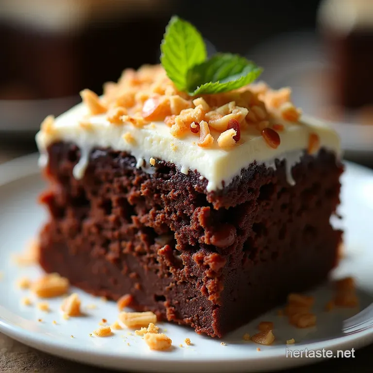 The Classic CoconutPecan Dream Truly Authentic Germans Chocolate Cake