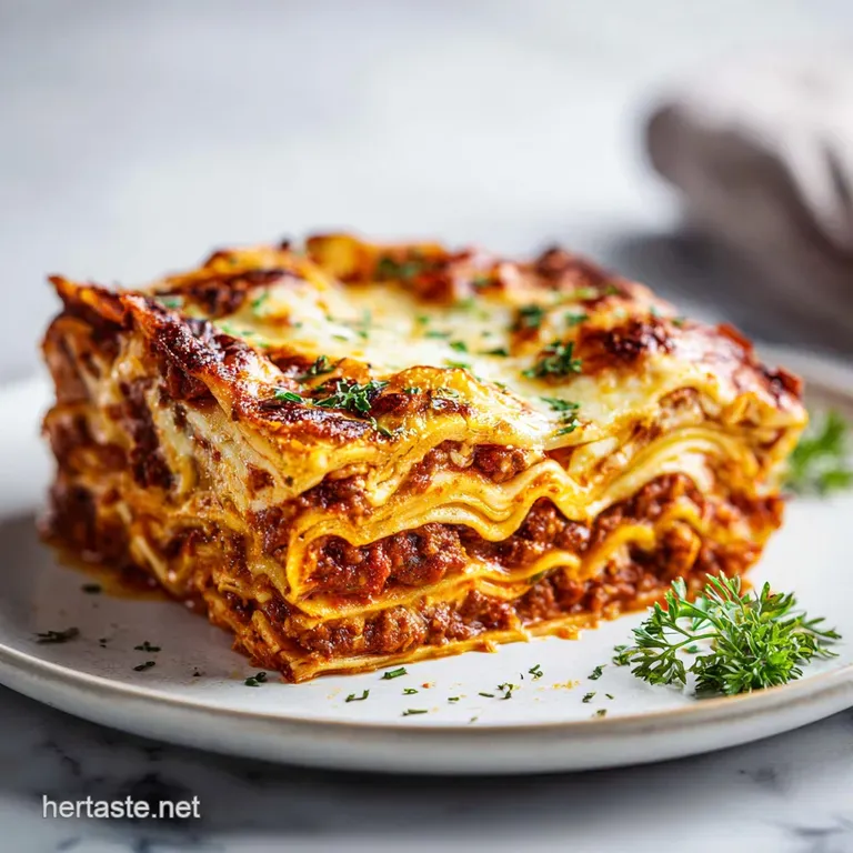 The Ultimate Classic Homemade Lasagna