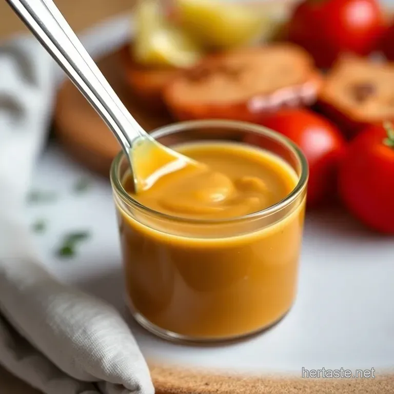 Classic Homemade Russian Dressing - Zesty and Tangy! presentation