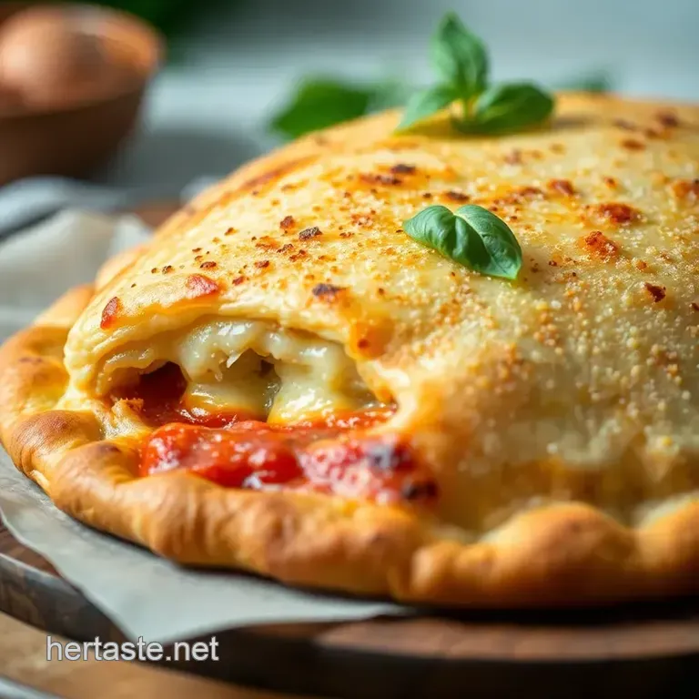 Classic Italian Calzone: Pizza&#039 s Delicious Portable Cousin presentation