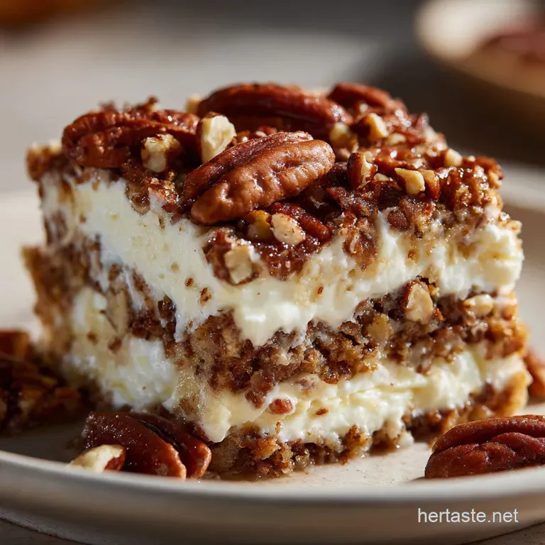 The Unforgettable Treat Classic Sex in a Pan Layered Dessert presentation