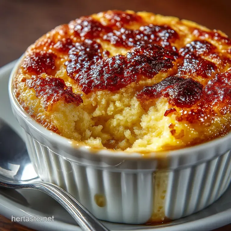 The Captains Comfort Authentic Nantucket Corn Pudding presentation