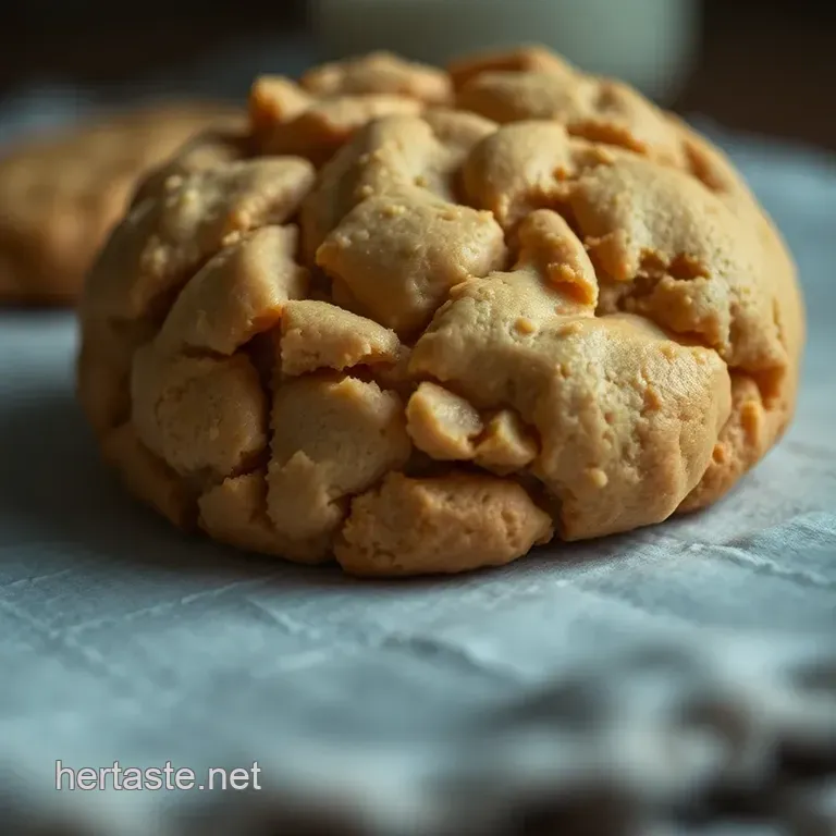Classic Peanut Butter Cookies: Chewy & Irresistibly Delicious presentation