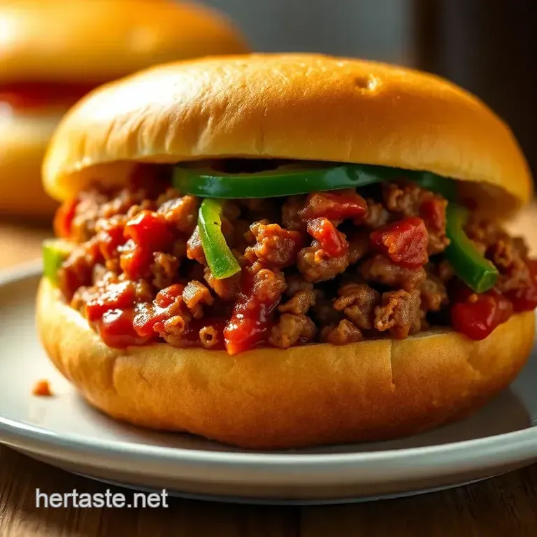 Classic Sloppy Joes: A Taste of Nostalgia presentation