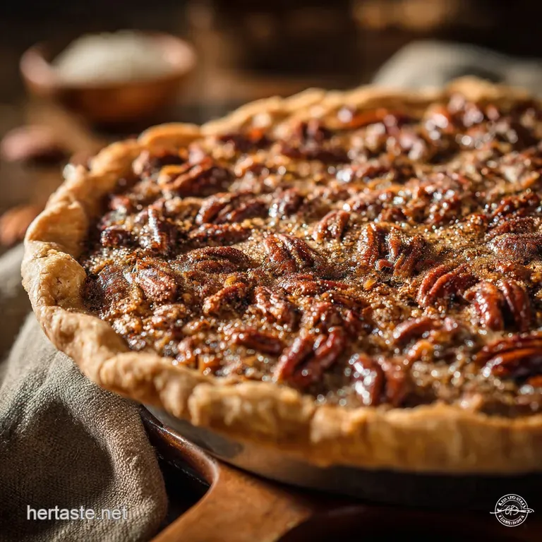 The Chefs Classic Southern Pecan Pie: Deeply Nutty and Not Too Sweet presentation