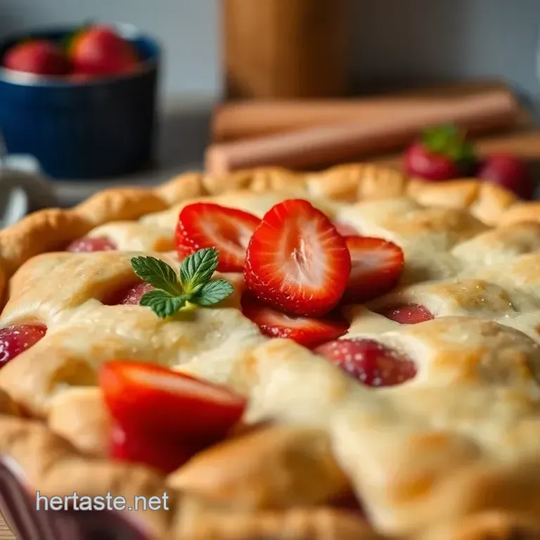 Classic Strawberry Rhubarb Pie Recipe: A Summer Must-Try