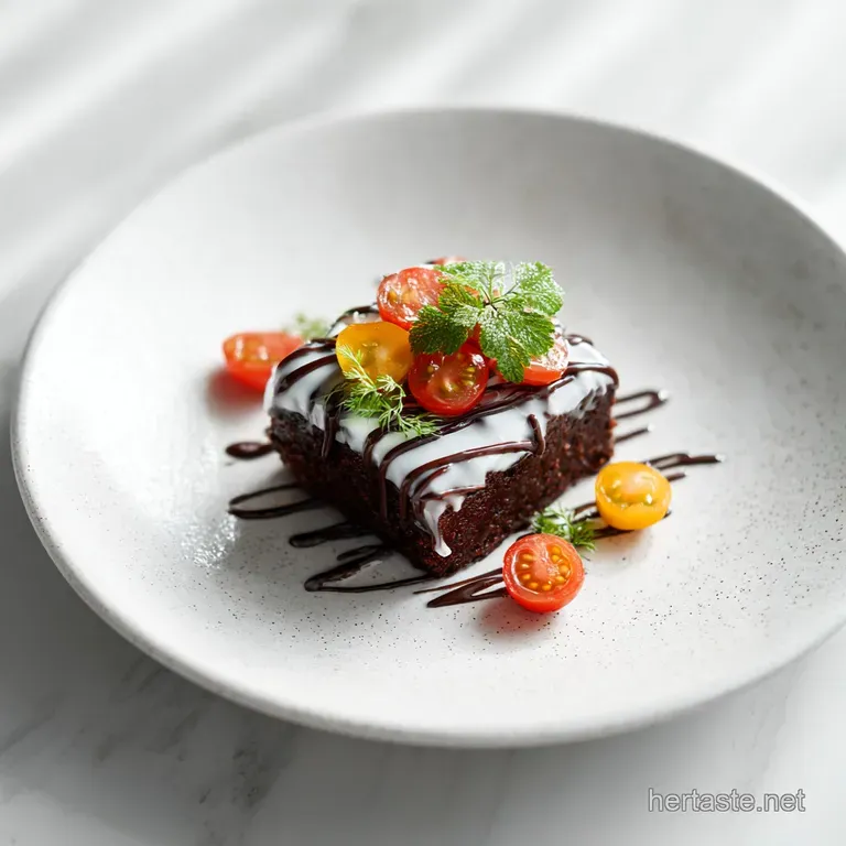 A generous slice of deep chocolate cake with a velvety frosting on a white plate.