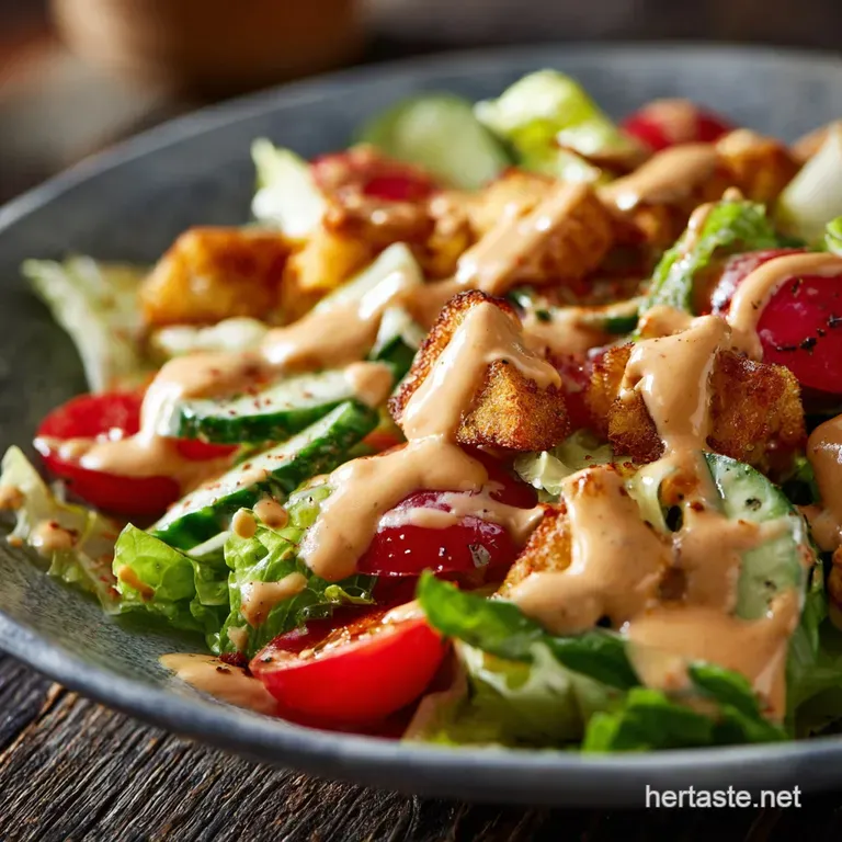 The Ultimate Thousand Island Dressing Diner Classic Elevated presentation