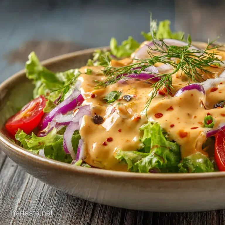 The Ultimate Thousand Island Dressing Diner Classic Elevated