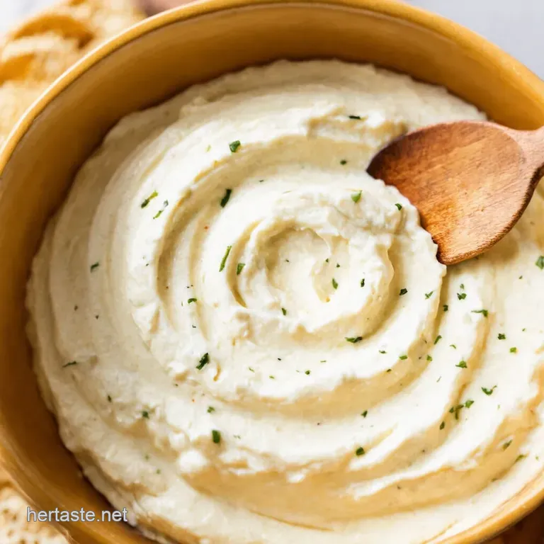 Cloud Nine Whipped Ricotta Dip presentation