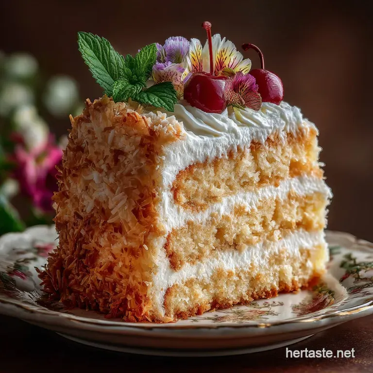 Coconut Cake: The Ultimate Cloud-Soft Layer Cake Recipe