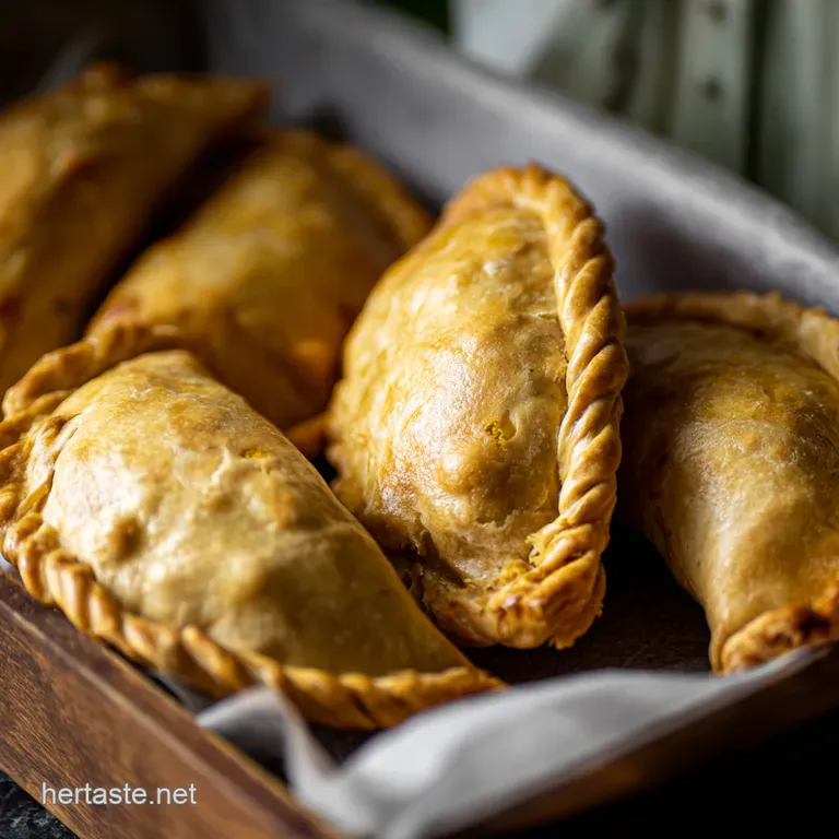 " Clucking Good" Chicken Empanadas - Fiesta in Your Hand! presentation