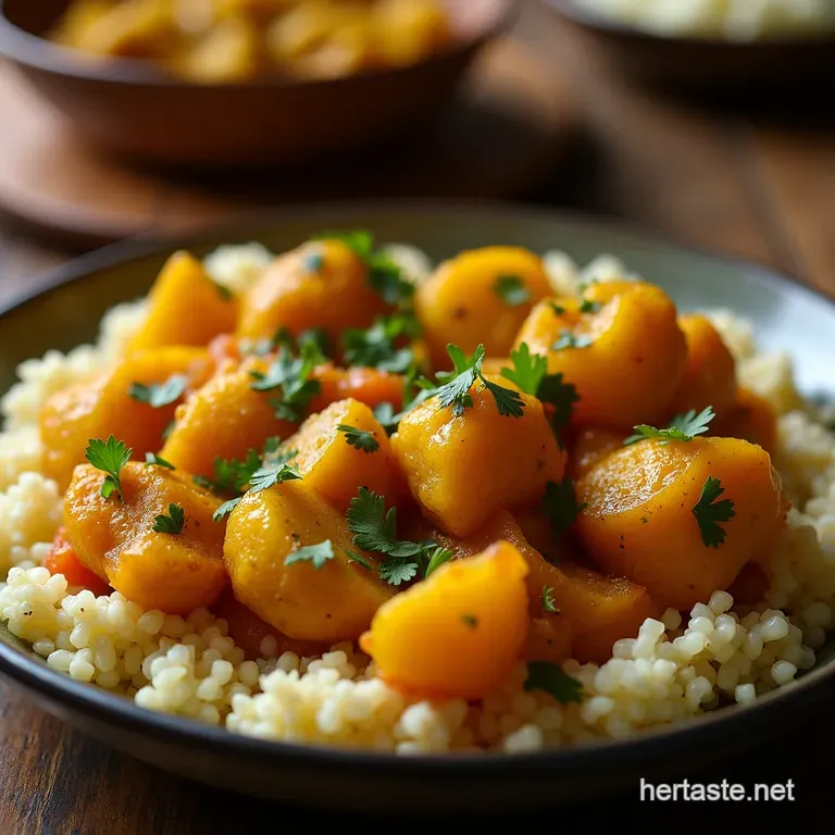 The Home Cooks Champion Perfectly Spiced Aloo Gobi Matar presentation