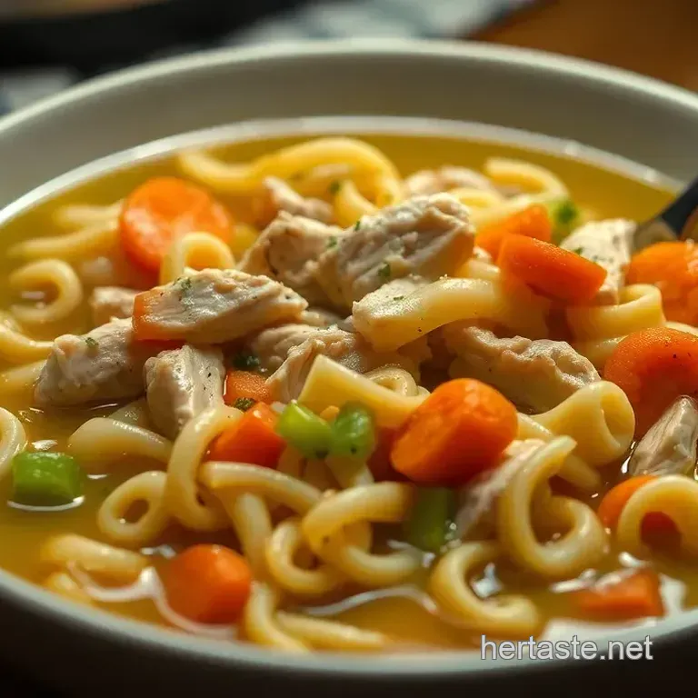 Comfort in a Bowl: Slow Cooker Chicken Noodle Soup
