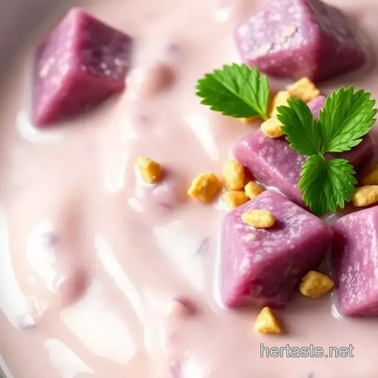 Creamy Ube Halaya in Just 1 Hour presentation