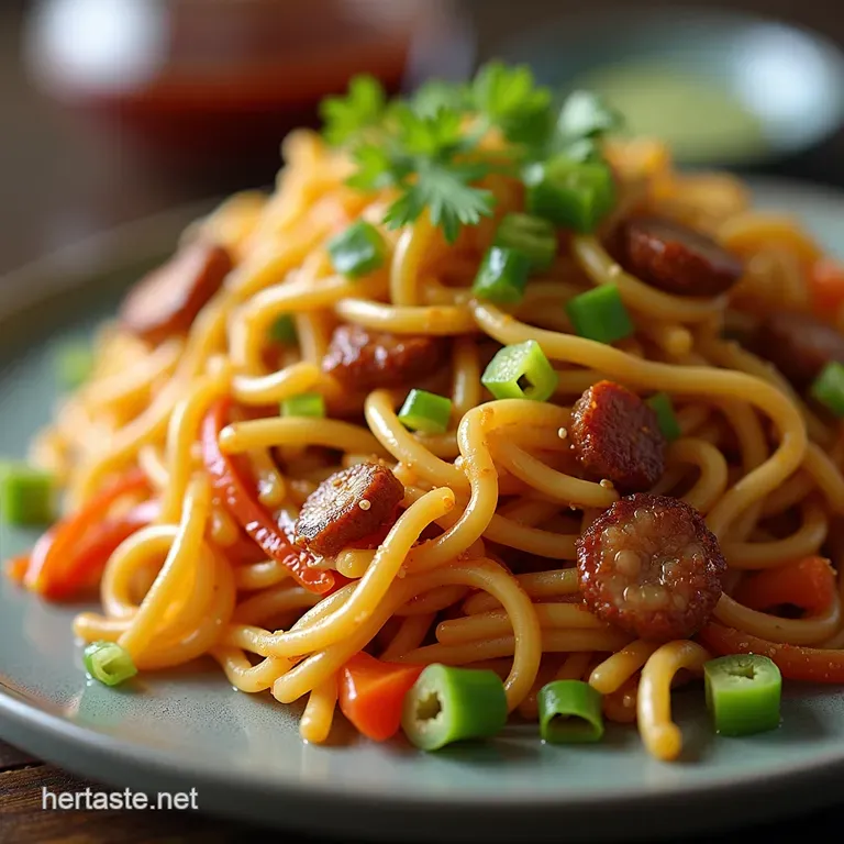 The Wok Star Chow Mein RestaurantStyle AmericanChinese Noodle StirFry