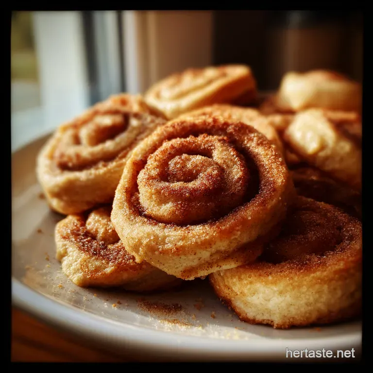 Cosy Kitchens Swirl of Delight Cinnamon Roll Cookies