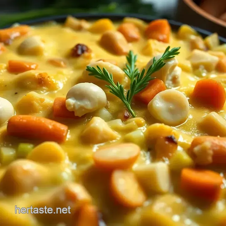 Cozy Chicken Pot Pie Casserole