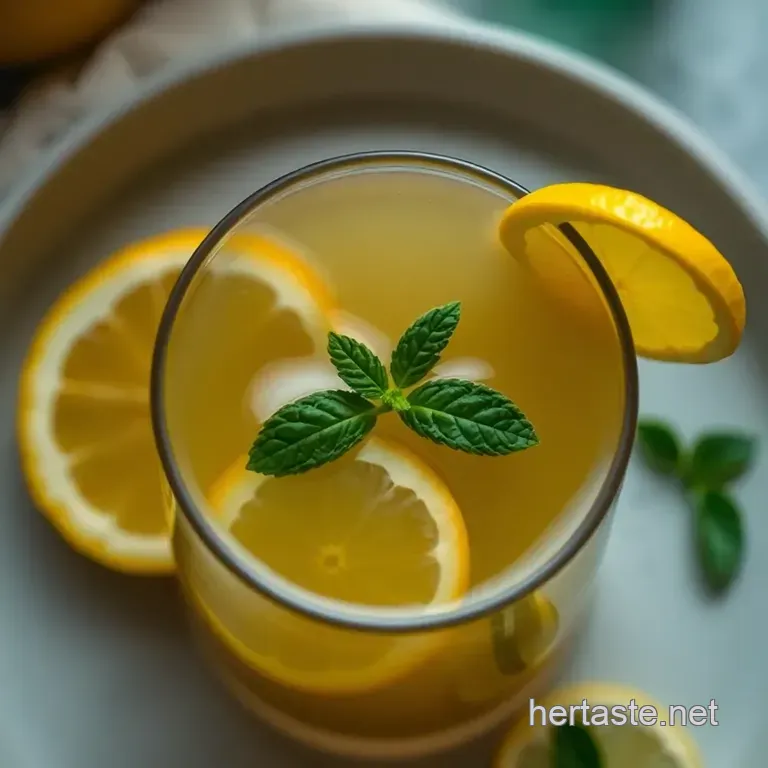 Cozy Starbucks Medicine Ball Tea Copycat presentation
