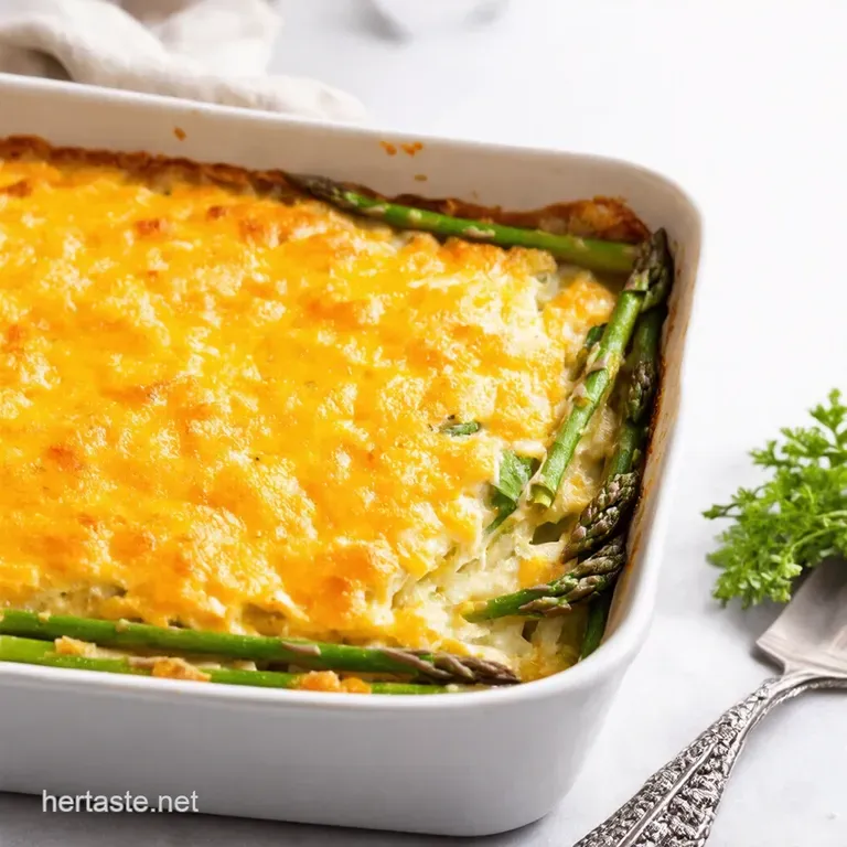 Cheesy Asparagus Casserole My CrowdPleasing Comfort Classic
