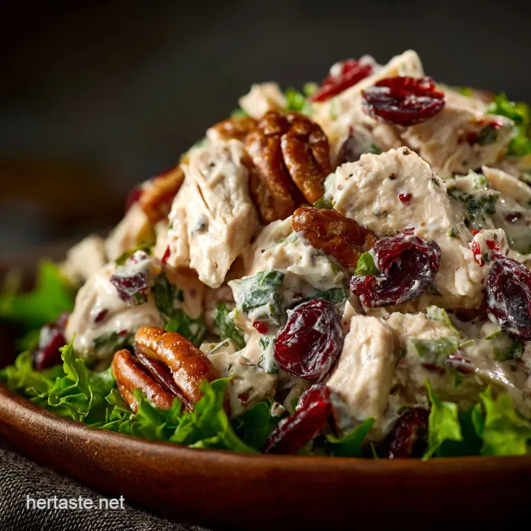 Cranberry Pecan Chicken Salad the Ultimate Creamy Crunchy Recipe presentation