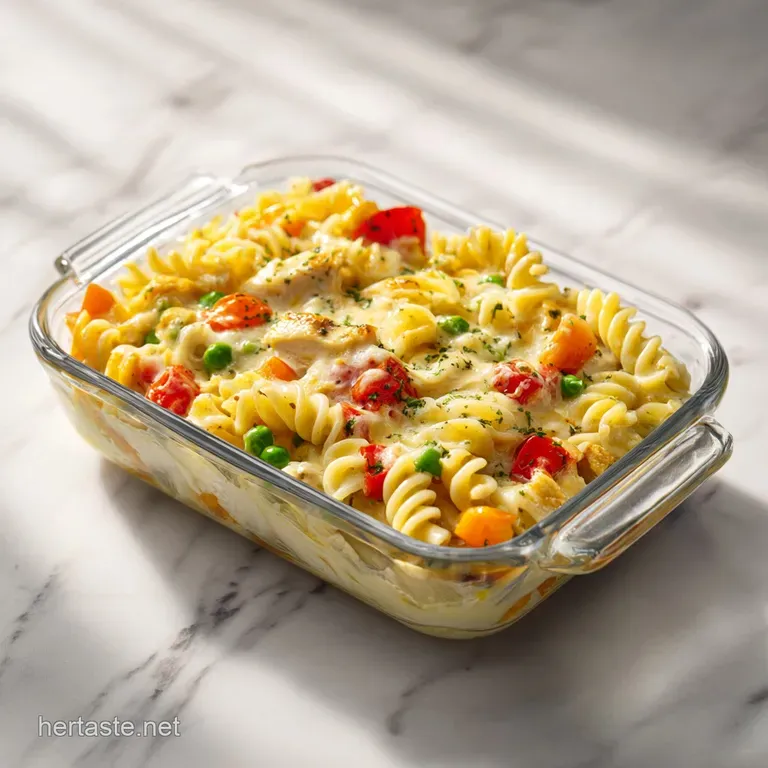Crazy Good Chicken Pasta Casserole: Creamy and Baked