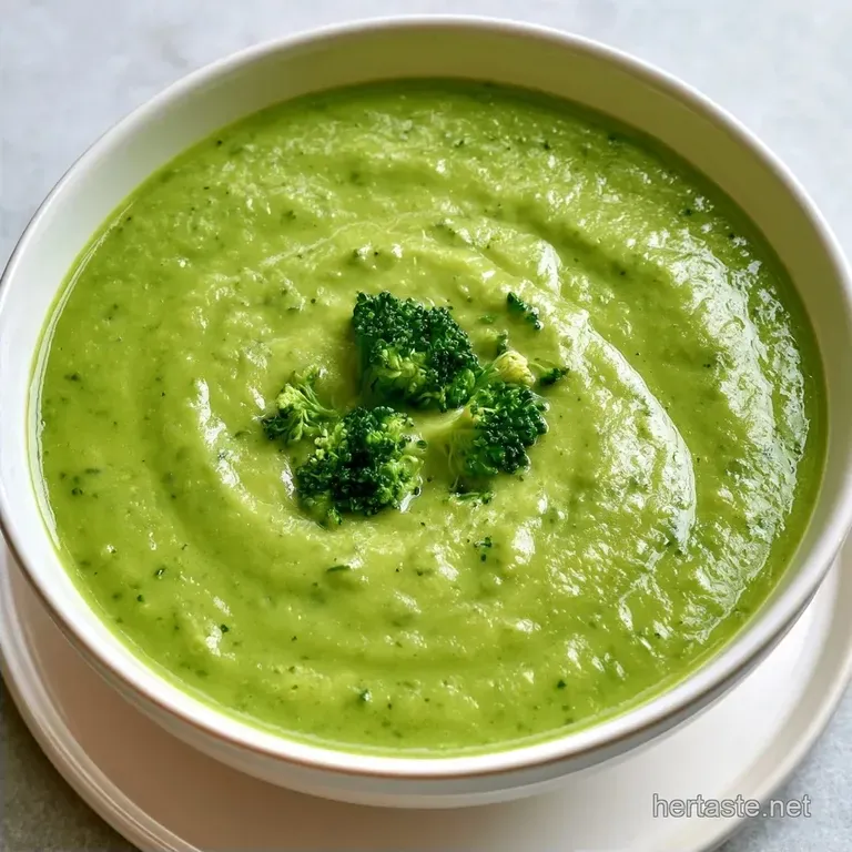 Cream of Broccoli Soup in 30 Minutes