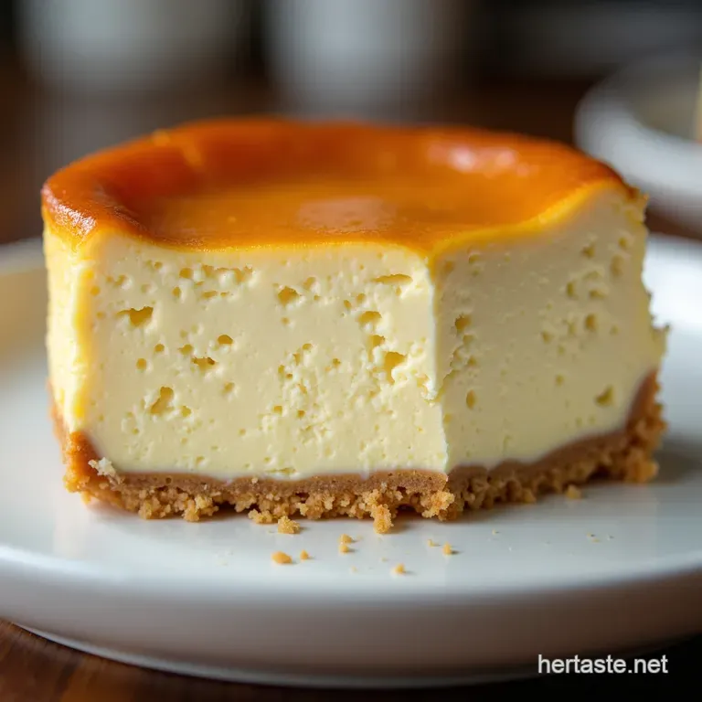 The Ultimate Creamy Baked New York Cheesecake with a Buttery Graham Cracker Crust