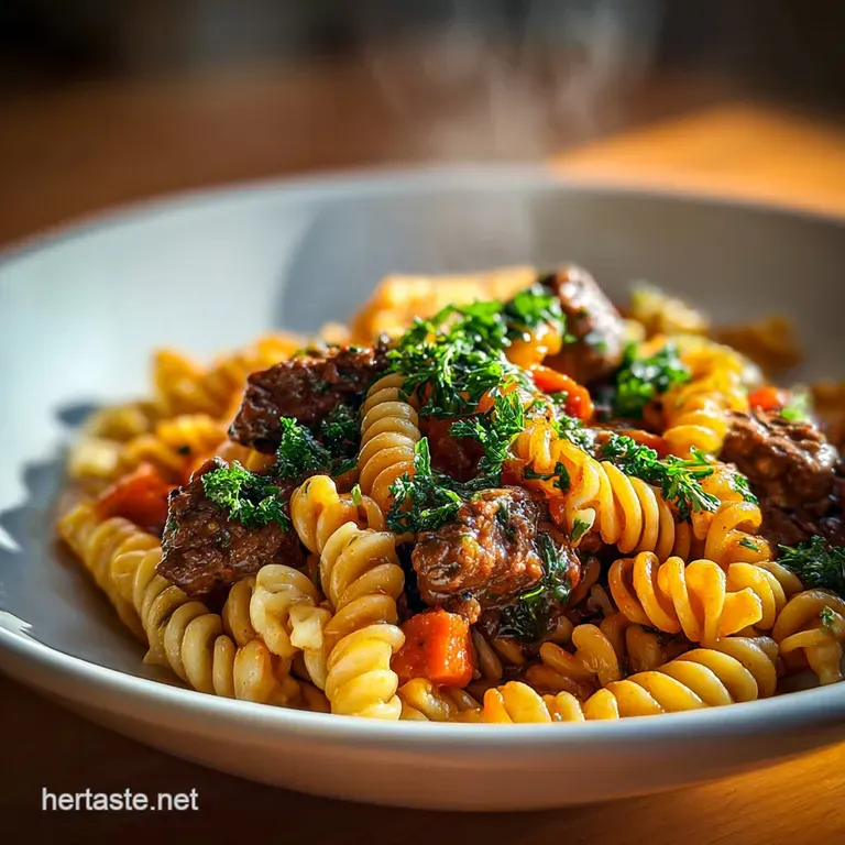 Creamy Beef Pasta for Cozy Nights
