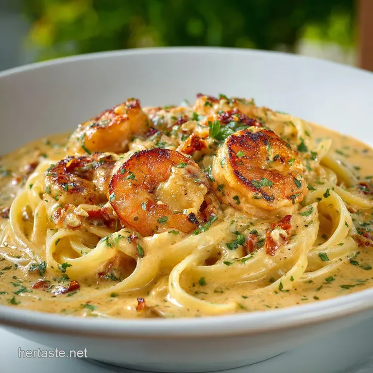 The Big Easy Buzz Creamy Cajun Shrimp Linguine